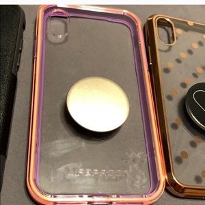 2 tech 21 cases and 1 life proof case!